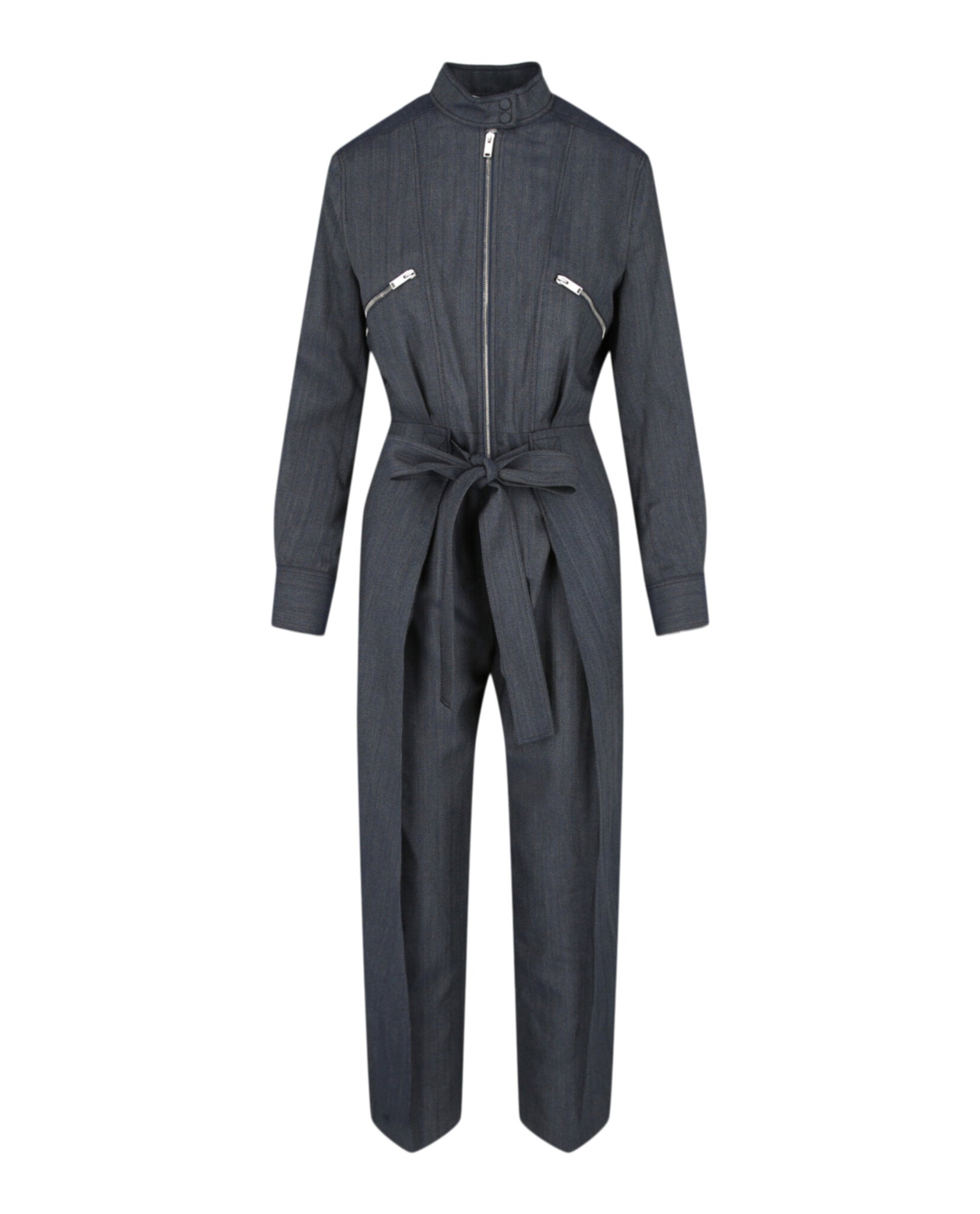 Stella McCartney Womens Brielle All In One Jumpsuit Blue Grey
