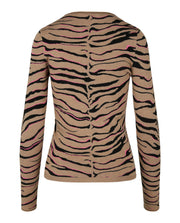 Stella McCartney Womens  Tiger-Print Pullover Sweater