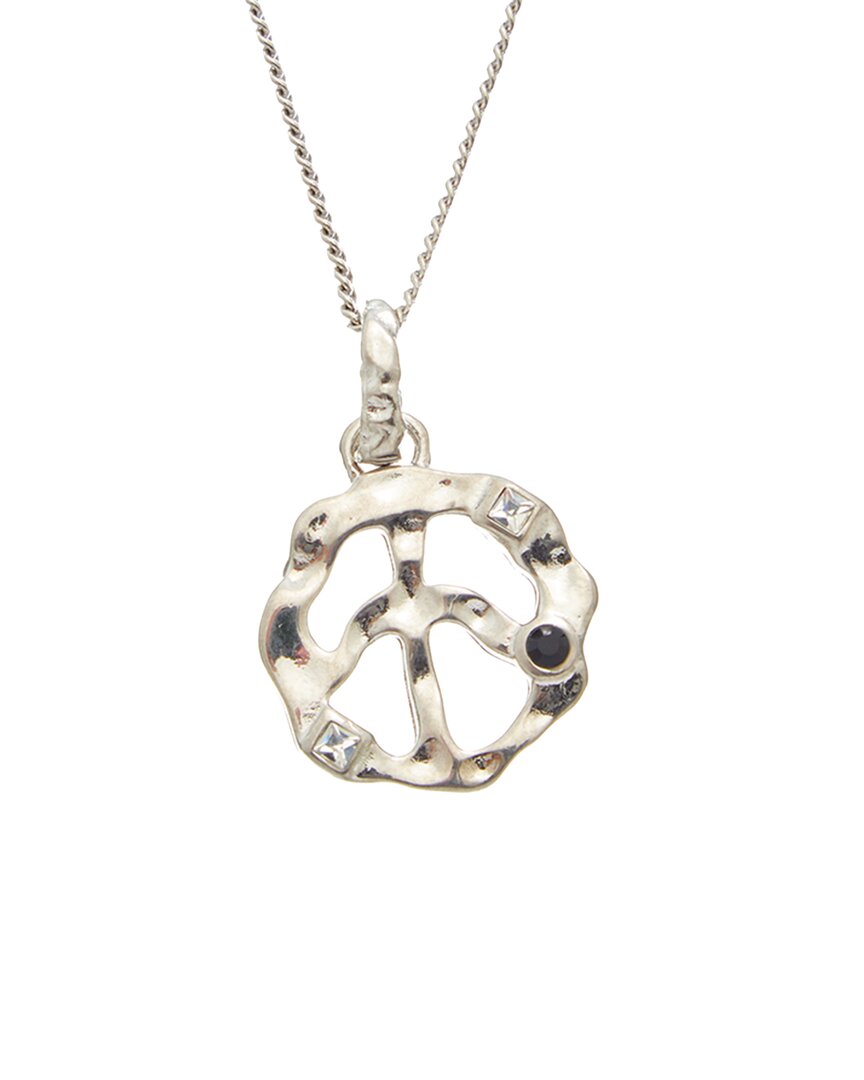 Palm Angels Peace Sign Necklace