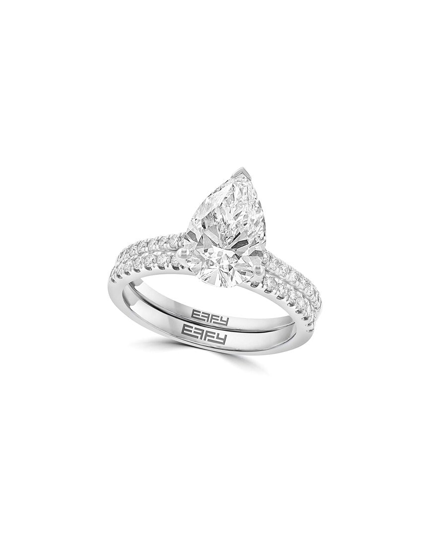 Effy Fine Jewelry 14K 2.91 Ct. Tw. Lab-Grown Diamond Ring