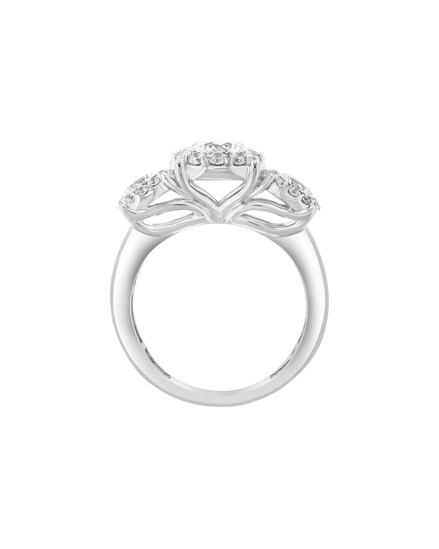 Effy Fine Jewelry 14K 2.89 Ct. Tw. Lab-Grown Diamond Ring