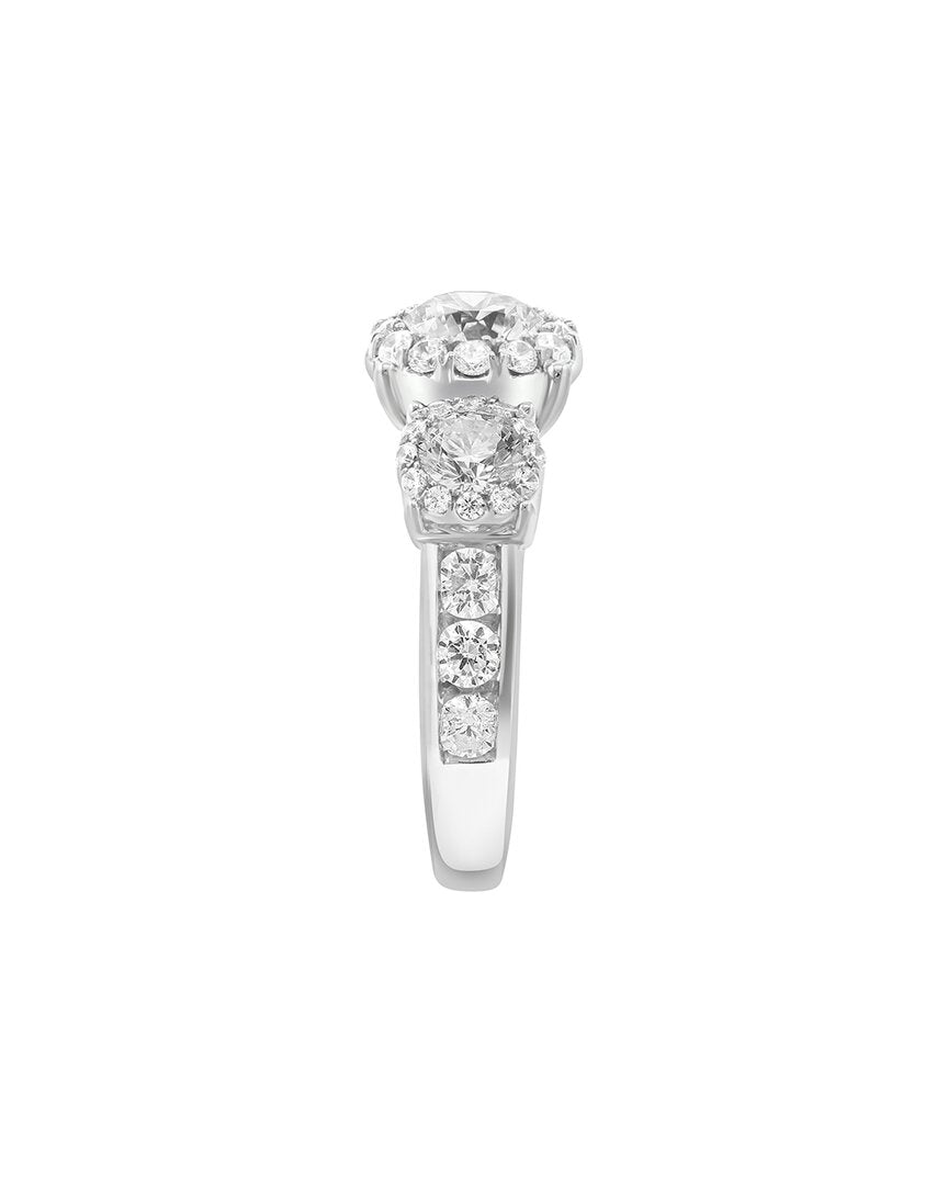 Effy Fine Jewelry 14K 2.89 Ct. Tw. Lab-Grown Diamond Ring
