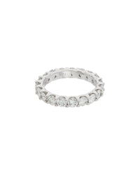 Diana M. Fine Jewelry Platinum 2.93 Ct. Tw. Diamond Eternity Ring No Color 7