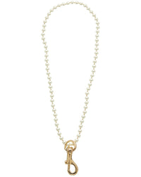 Gucci Glass Pearl Necklace
