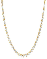 14K 5.00 Ct. Tw. Lab Grown Diamond Necklace