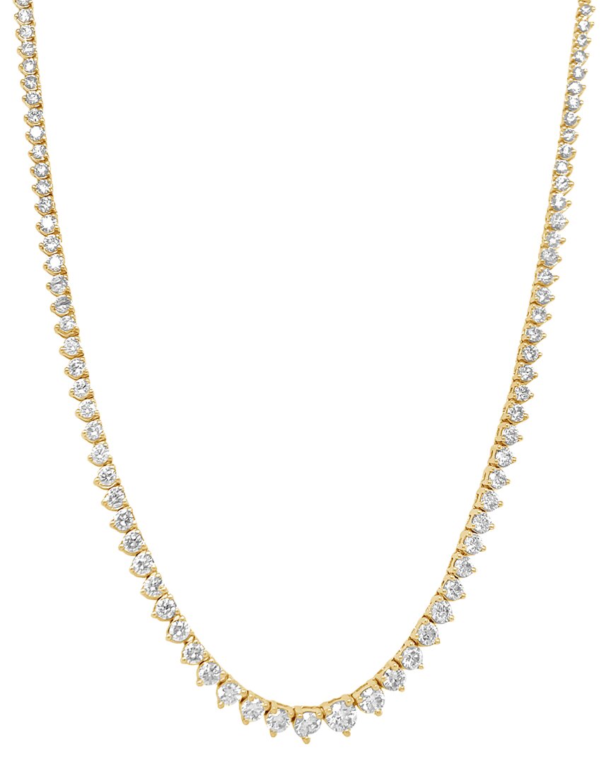 14K 5.00 Ct. Tw. Lab Grown Diamond Necklace