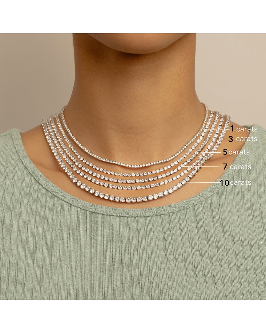 14K 5.00 Ct. Tw. Lab Grown Diamond Necklace