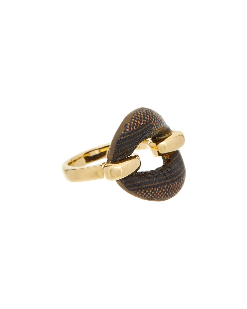 Fendi Filo Leather Ring