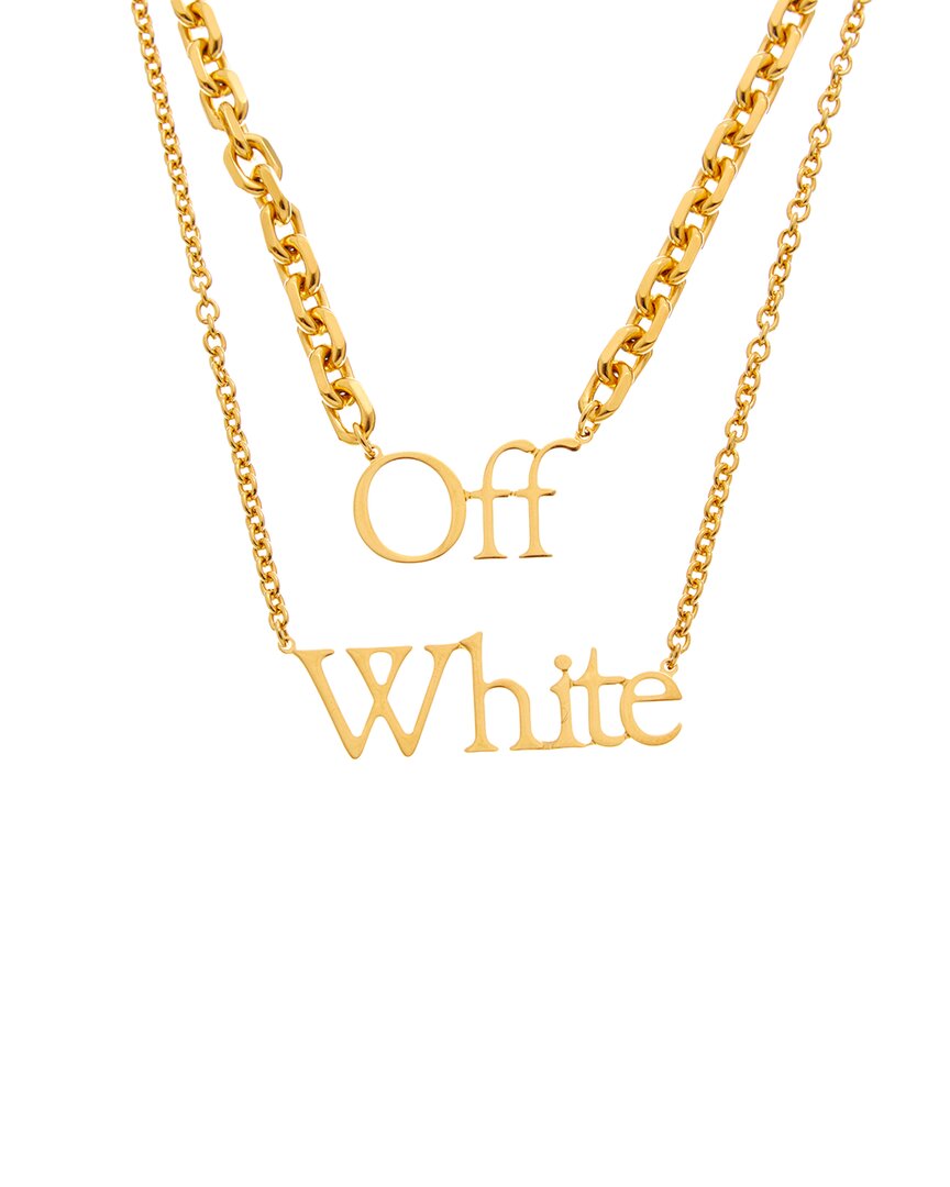 Off-White™ Logo Necklace