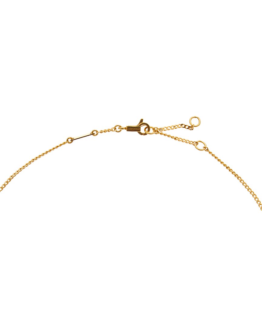 Celine Triomphe Rhinestone Necklace
