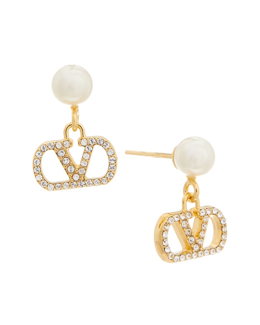 Valentino Valentino Vlogo Signature Earrings