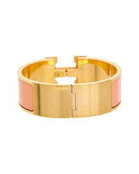 Hermès Hermès Clic H Wide Bracelet (Authentic Pre-Loved)