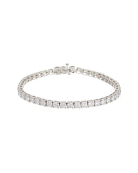 14K 8.00 Ct. Tw. Lab-Grown Diamond Tennis Bracelet