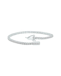 14K 4.00 Ct. Tw. Lab Grown Diamond Tennis Bracelet