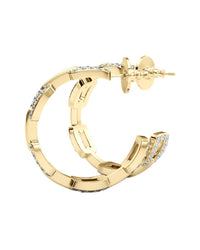 14K 1.04 Ct. Tw. Diamond Earrings