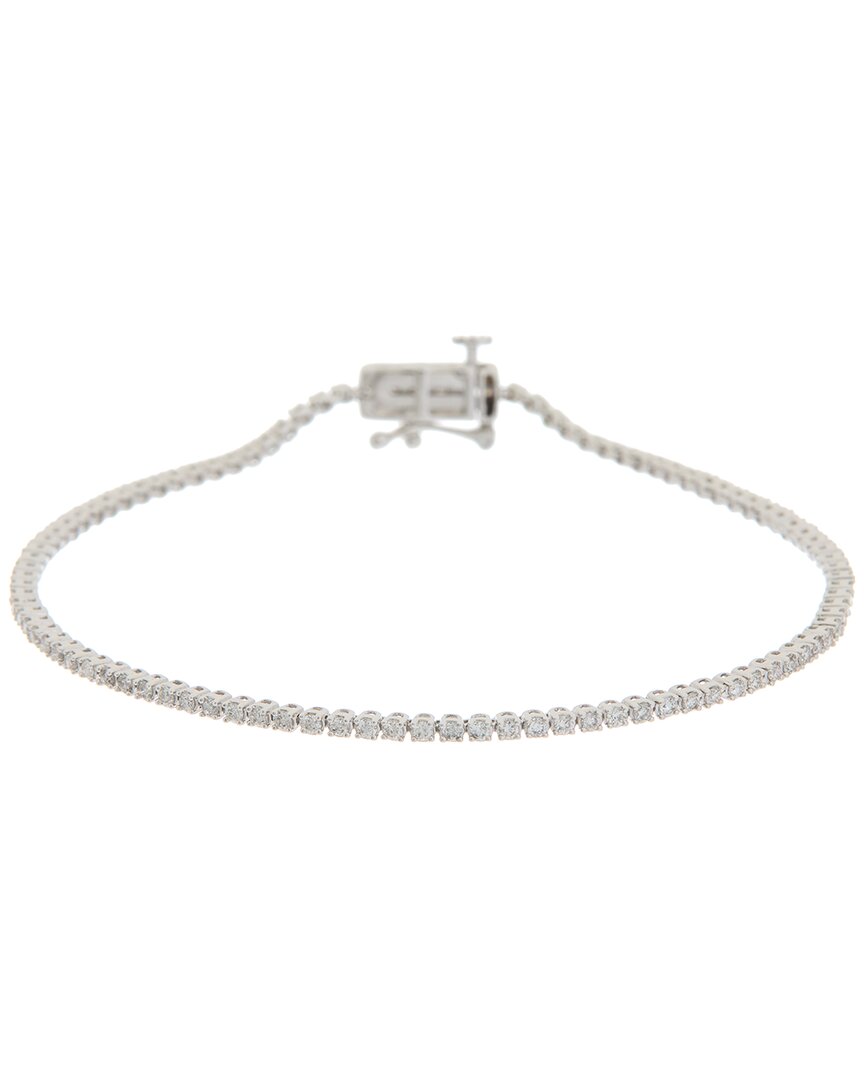 Diamond Select Cuts 14K 1.00 Ct. Tw. Diamond Tennis Bracelet