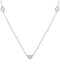14K 0.35 Ct. Tw. Diamond Necklace