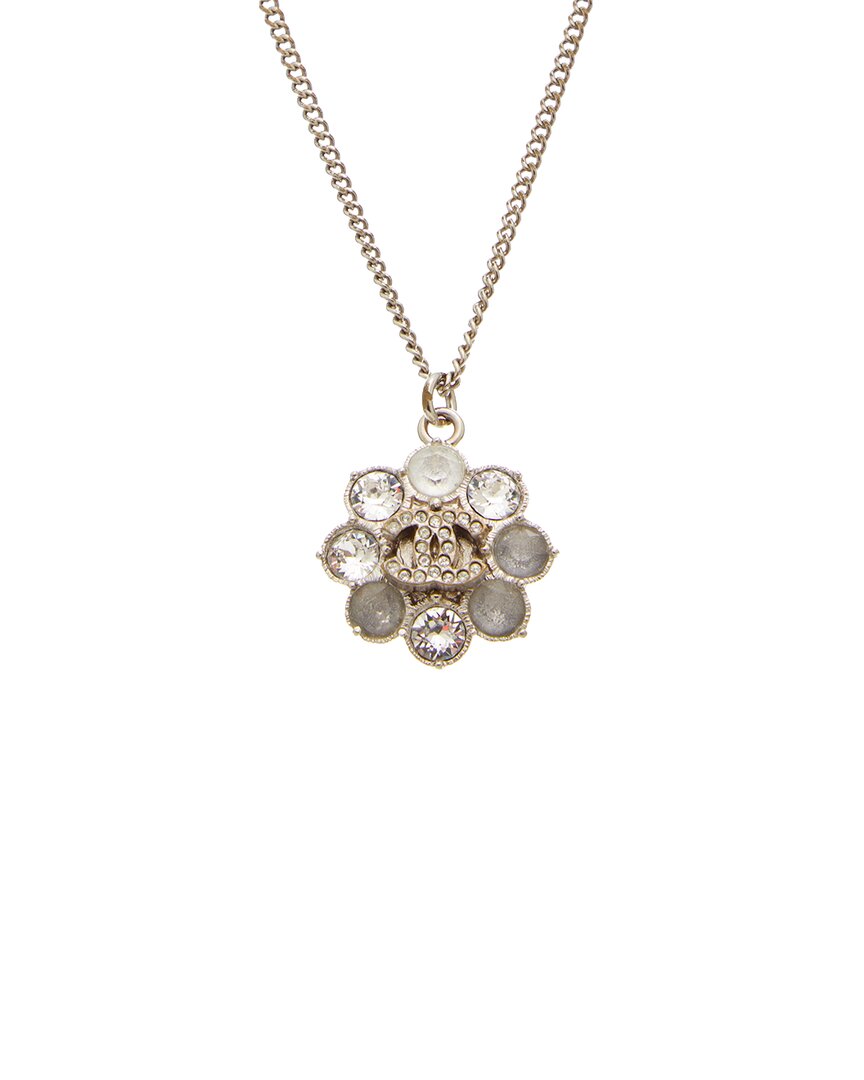 Chanel Clear Coco Mark Necklace (Authentic Pre-Loved)