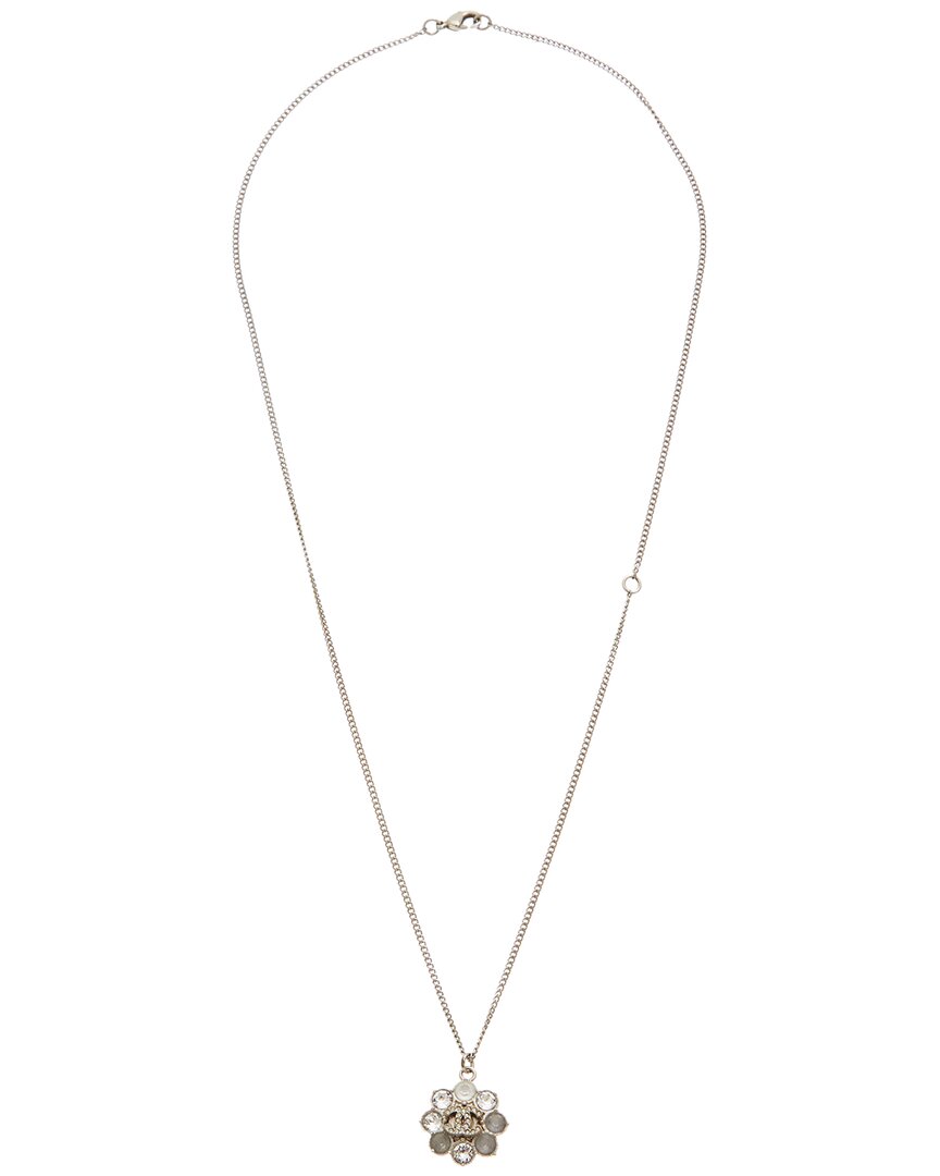 Chanel Clear Coco Mark Necklace (Authentic Pre-Loved)