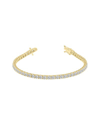 14K 7.00 Ct. Tw. Lab Grown Diamond Tennis Bracelet