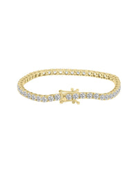 14K 7.00 Ct. Tw. Lab Grown Diamond Tennis Bracelet