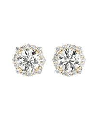 14K 0.75 Ct. Tw. Diamond Earrings