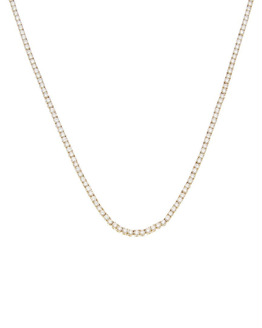 14K 5.00 Ct. Tw. Lab-Grown Diamond Tennis Necklace