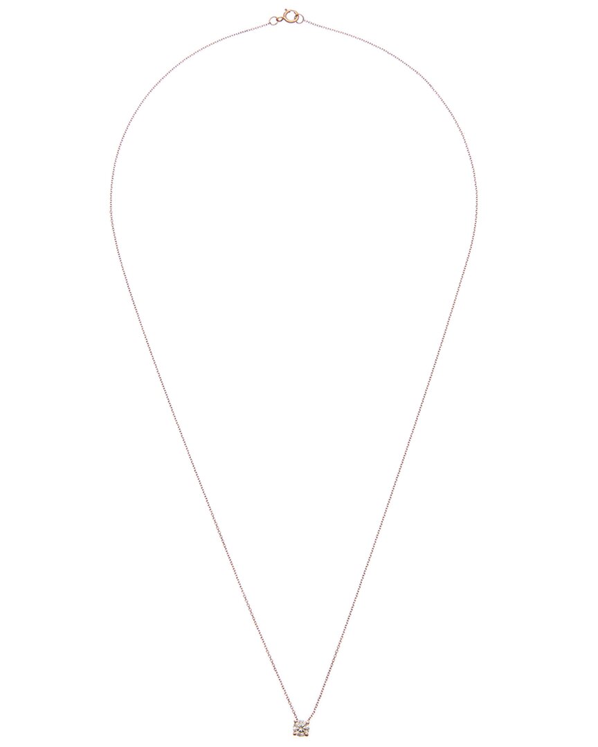 The Eternal Fit 14K 0.25 Ct. Tw. Diamond Pendant Necklace