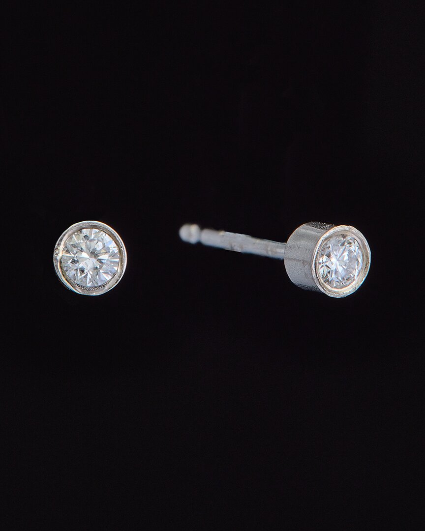 14K Italian Gold 0.15 Ct. Tw. Diamond Studs