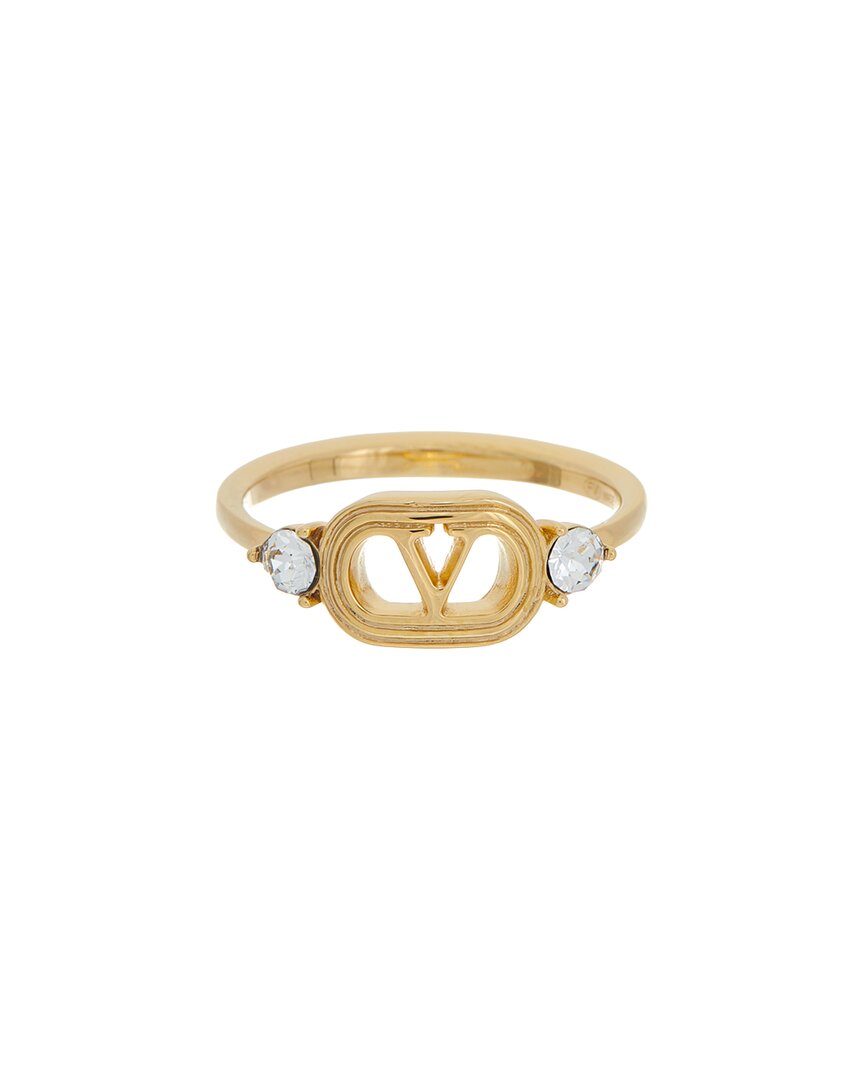 Valentino Ovalette Swarovski Ring