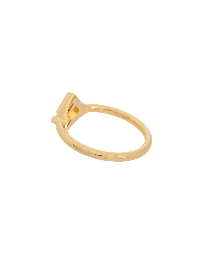 FENDI Fendi Ff Logo Metal Ring