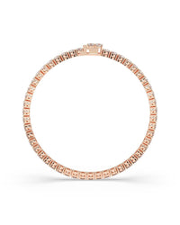 14K Rose Gold 7.00 Ct. Tw. Lab-Grown Diamond Bracelet