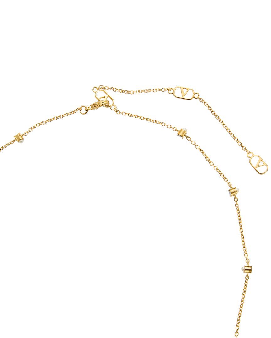 Valentino Valentino Vlog 10Mm Pearl Pendant Necklace