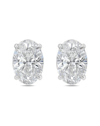 Diana M. 14K 4.00 Ct. Tw. Lab-Grown Diamond Earrings