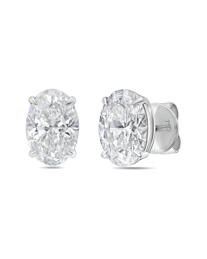 Diana M. 14K 4.00 Ct. Tw. Lab-Grown Diamond Earrings