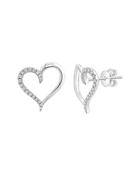 Effy Fine Jewelry Silver 0.18 Ct. Tw. Diamond Earrings