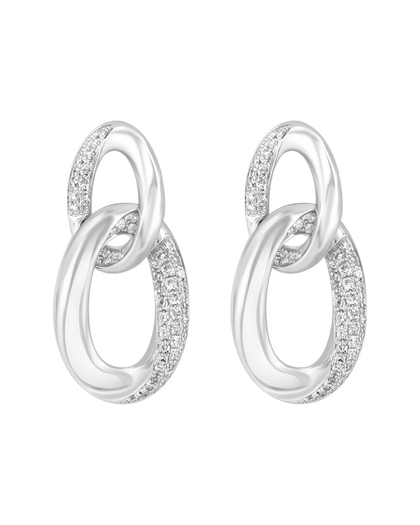 Effy Fine Jewelry Silver 0.44 Ct. Tw. Diamond Earrings