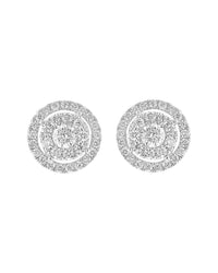 Effy Fine Jewelry Silver 0.97 Ct. Tw. Lab-Grown Diamond Earrings