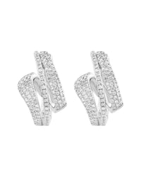 Effy Fine Jewelry Silver 0.76 Ct. Tw. Diamond Earrings