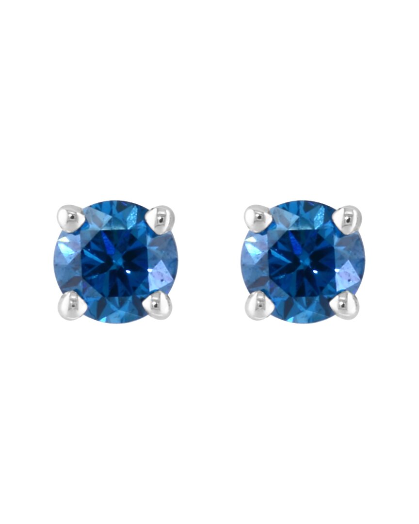 Effy Fine Jewelry 14-Karat White Gold 0.49 Ct. Tw. Diamond Earrings