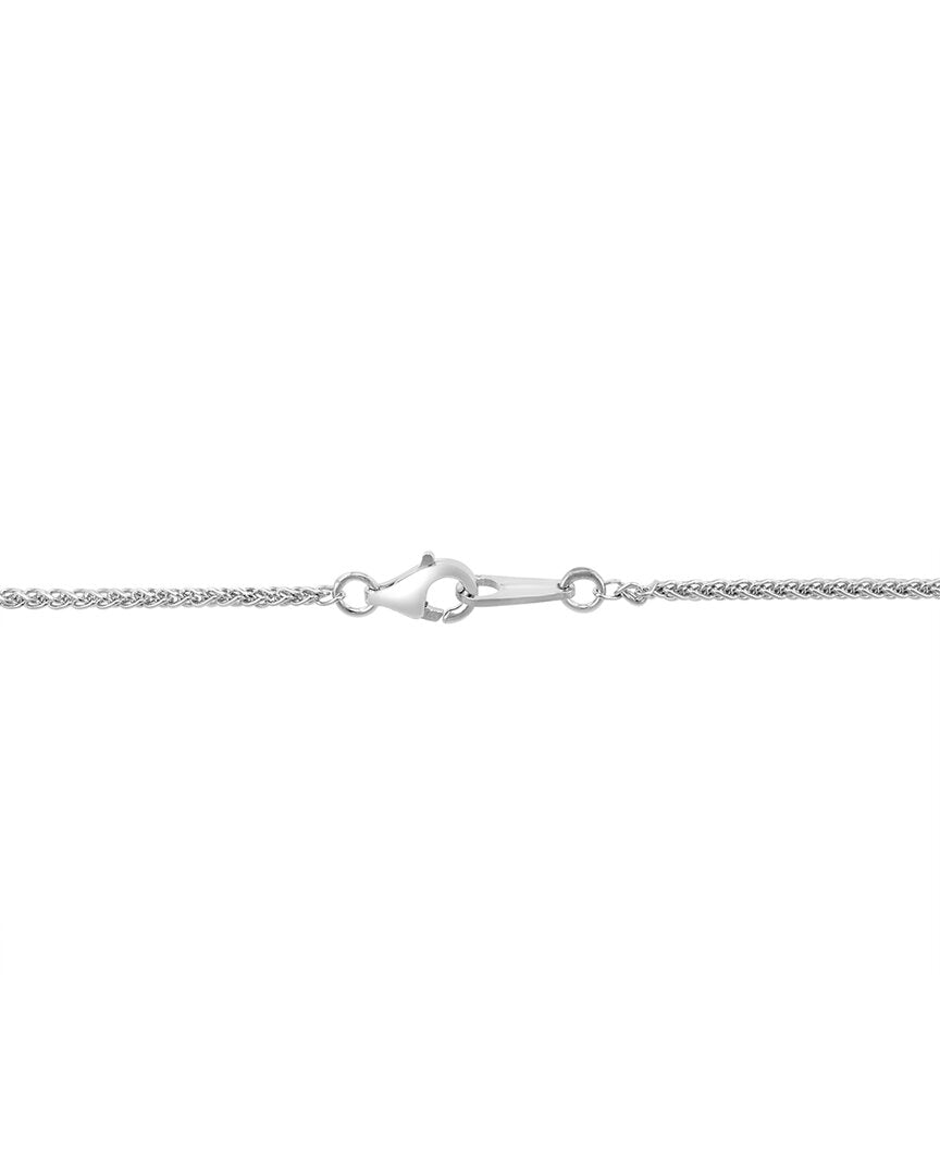 Effy Fine Jewelry Silver 5.32 Ct. Tw. Diamond & Green Amethyst Necklace