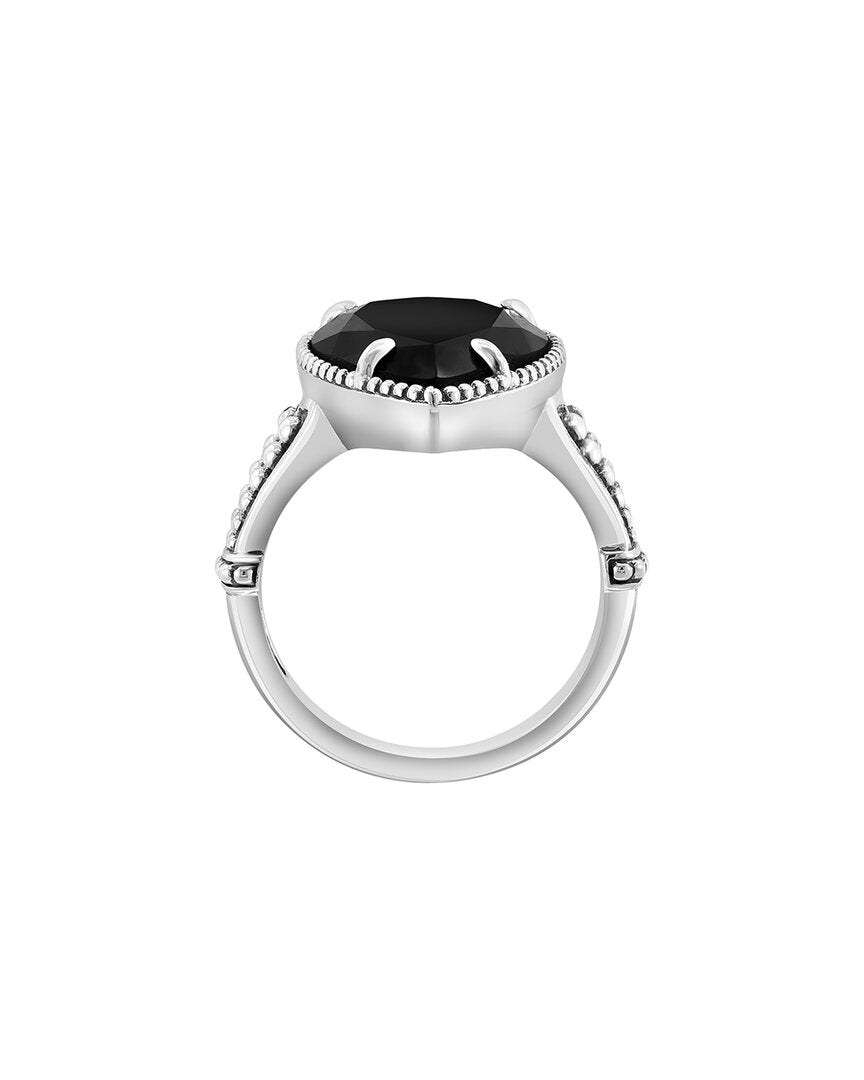 Effy Fine Jewelry Silver 5.22 Ct. Tw. Onyx Ring