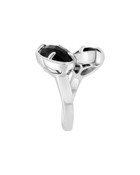 Effy Fine Jewelry Silver 6.65 Ct. Tw. Onyx Ring