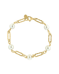 Effy Fine Jewelry 14K Over Silver 7Mm Pearl Bracelet
