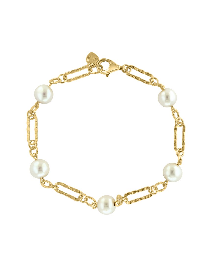 Effy Fine Jewelry 14K Over Silver 7Mm Pearl Bracelet