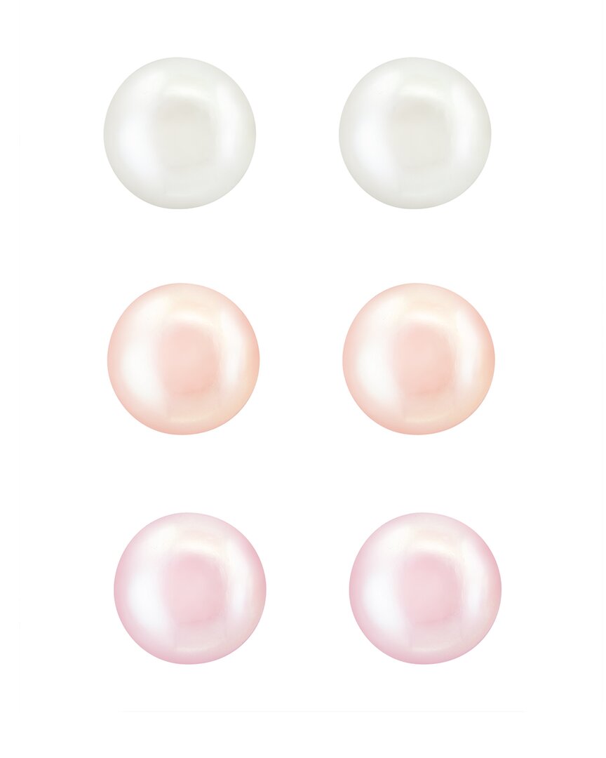 Effy Fine Jewelry Silver 8Mm Pearl Earrings