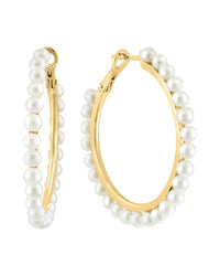 Effy Fine Jewelry 14K Over Silver 3.5Mm Pearl Earrings