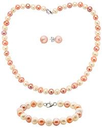 Effy Fine Jewelry Silver 8Mm Pearl Set