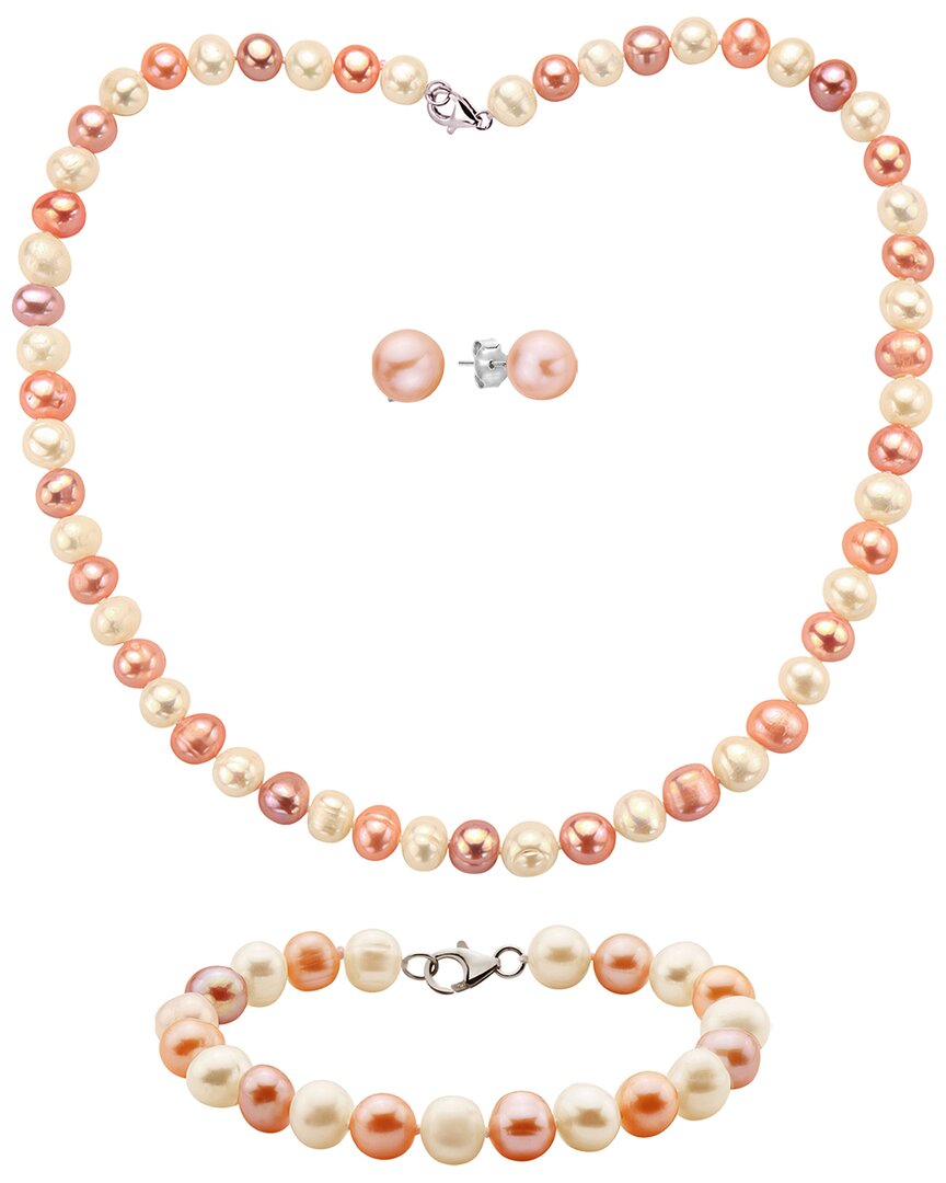 Effy Fine Jewelry Silver 8Mm Pearl Set