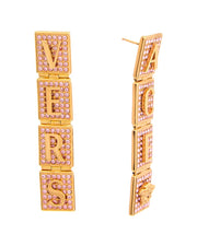 Versace Tiles Metal Earrings